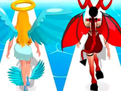 Angel Demon Fight