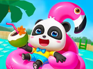 Baby Panda Summer Vacation