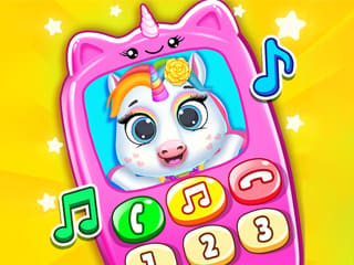 Baby Princess Unicorn Mobile Phone