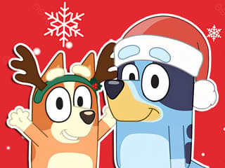 Bluey Christmas Jigsaw