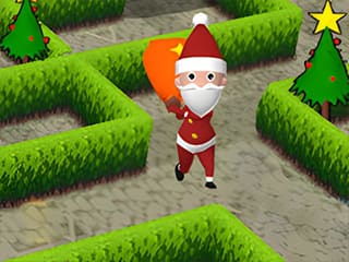 Christmas 3D Maze Hunt Or Catch