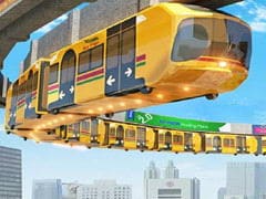 Elevated Train Driving Simulator Sky Tram Driver