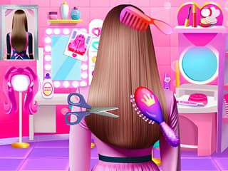 Hair Salon Dress Up Girl