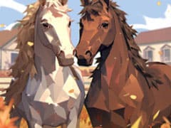 Horse Family Animal Simulator 3D