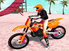 Motocross Beach Jumping Bike Stunt Game