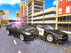 Police Car Stunt Simulation 3D