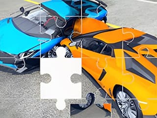 Racing Crash Jigsaw