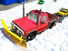 Snow Plow Jeep Driving