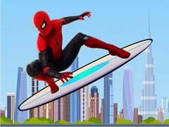 Spiderman Super Windsurfing