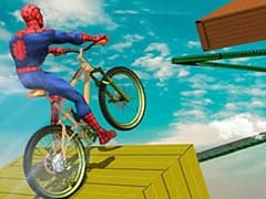 Superhero Bmx Space Rider